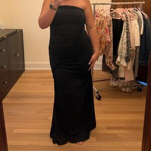 Anthropologie Black Maxi Dress